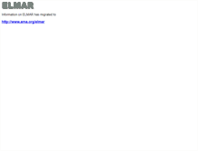 Tablet Screenshot of elmar-list.org